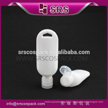 SRS tube de shampoing de haute qualité, couleur blanche 50ml 60ml travel cosmetic pet tube